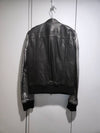 diesel black gold biker varsity leather jacket - DIESEL - BALAAN 3
