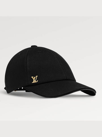 LV Iconic Cap Black Ball Cap Women - LOUIS VUITTON - BALAAN 1