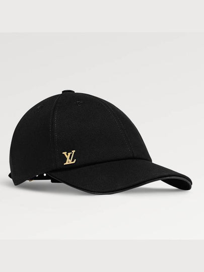 LV Iconic Ball Cap Black - LOUIS VUITTON - BALAAN 2