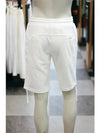 Lens Waffen Zipper Banding Shorts White - CP COMPANY - BALAAN 8