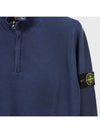 Men's Wappen Patch High Neck Knit Top Navy - STONE ISLAND - BALAAN 4