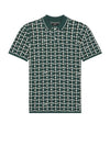 Bucket Weave Polo Shirt Green - MALBON GOLF - BALAAN 2