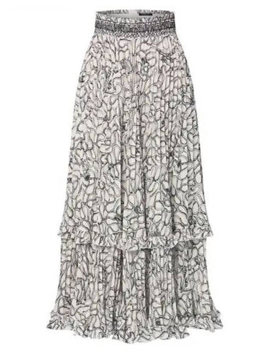 Embroidered Band Skirt 1AFLNW - LOUIS VUITTON - BALAAN 1