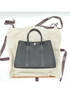 Garden Party 30 Bag Negonda Palladium Noir Black - HERMES - BALAAN 5