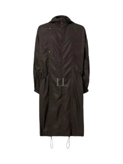 Nylon Drape Detail Parka Espresso - LEMAIRE - BALAAN 2