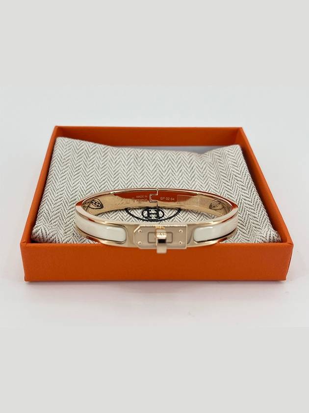 Mini Click Kelly Bracelet Rose Gold - HERMES - BALAAN 9