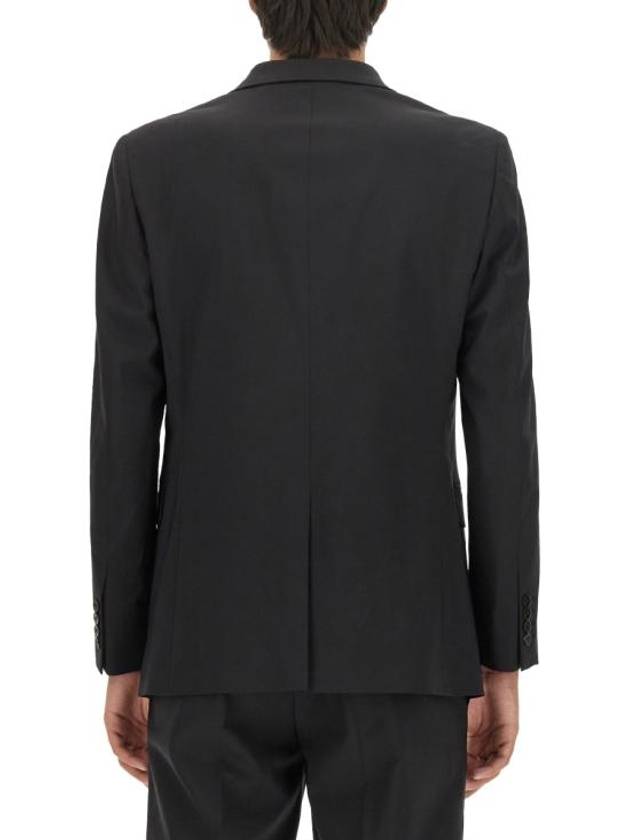 Single-Breasted Jacket Black - THEORY - BALAAN 4