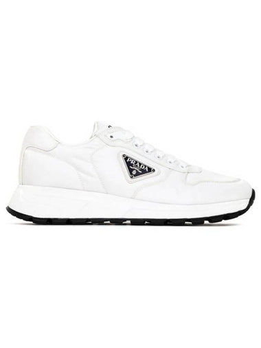 Prax 1 Re-Nylon Low Top Sneakers White - PRADA - BALAAN 1