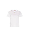 V logo cotton short sleeve t shirt MG23K8PA 0BO - VALENTINO - BALAAN 1