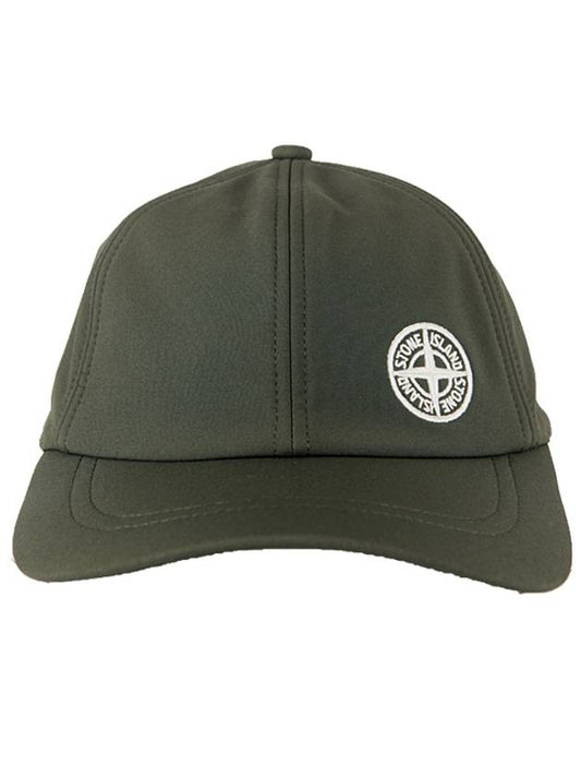 Embroidered Logo Ball Cap Olive - STONE ISLAND - BALAAN 2