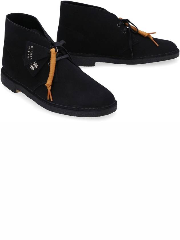 Desert Suede Ankle Boots Black - CLARKS - BALAAN 4