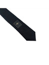 Interlocking G Stripe Silk Tie Navy - GUCCI - BALAAN 9