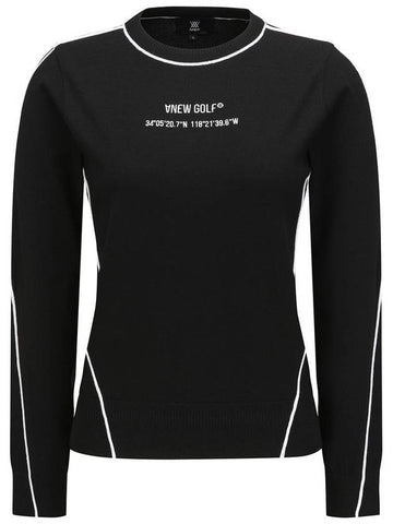 Official WOMEN SP ESSENTIAL SWEATER BK - ANEWGOLF - BALAAN 1