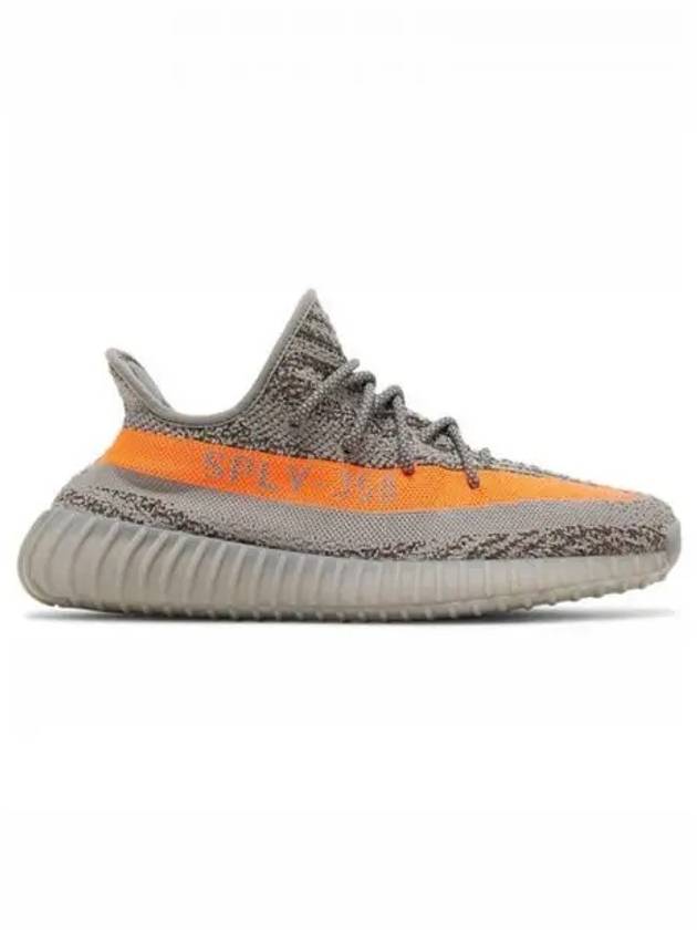 YEEZY Boost 350 V2 Beluga Reflective Gray Solar Red Women s Shoes TEO 270554 - ADIDAS - BALAAN 1