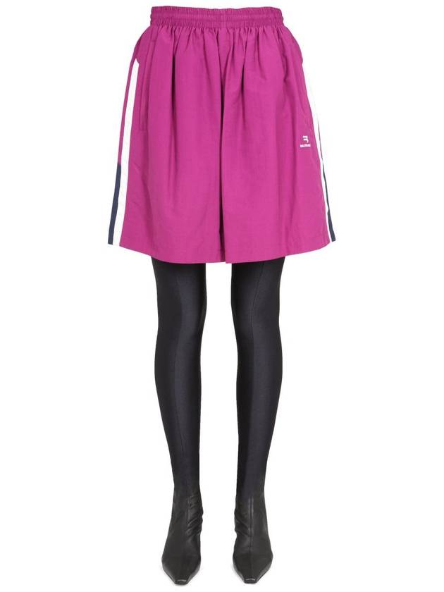 Women's Tracksuit A-Line Skirt Purple - BALENCIAGA - BALAAN 2