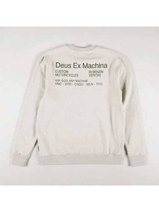 Deus brushed lining sweatshirt zoning crew DMF238991 DWH - DEUS EX MACHINA - BALAAN 2