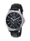 Men s Leather Wrist Watch MTP V300L 1A - CASIO - BALAAN 1