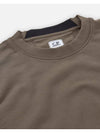 Diagonal raised fleece sweatshirt 17CMSS023A005086W - CP COMPANY - BALAAN 4