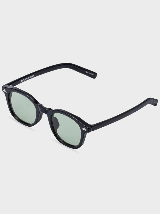 YLeen BLACK SUNGLASS GREEN - RECLOW - BALAAN 4