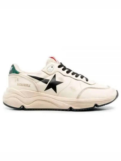 Running Logo Lace-up Sneakers Ivory - GOLDEN GOOSE - BALAAN 2