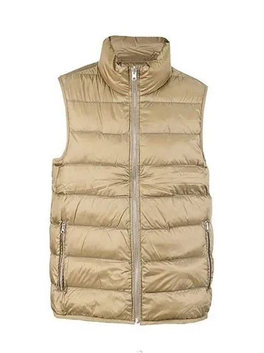 Reversible down liner vest beige - TEN C - BALAAN 2