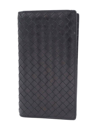 Women s Bottega Veneta 316005 Black Intrecciato Coin Pocket Long Wallet gt Gangbuk used luxury goods - BOTTEGA VENETA - BALAAN 2