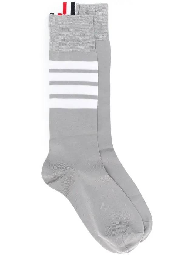 Striped Socks Grey - THOM BROWNE - BALAAN 1