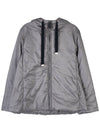 Greenh Drawstring Hooded Jacket Grey - MAX MARA - BALAAN 2