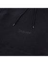 Logo Hoodie Black - SAINT LAURENT - BALAAN 5