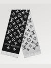 LV Essential Scarf Black - LOUIS VUITTON - BALAAN 3