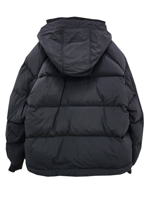 Nylon Goose Down Anorak Padding Jacket Black - JUUN.J - BALAAN 4