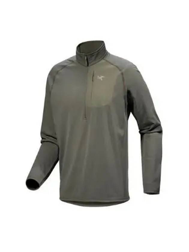 Delta Half-Zip Neck Long Sleeve T-Shirt Forage - ARC'TERYX - BALAAN 2