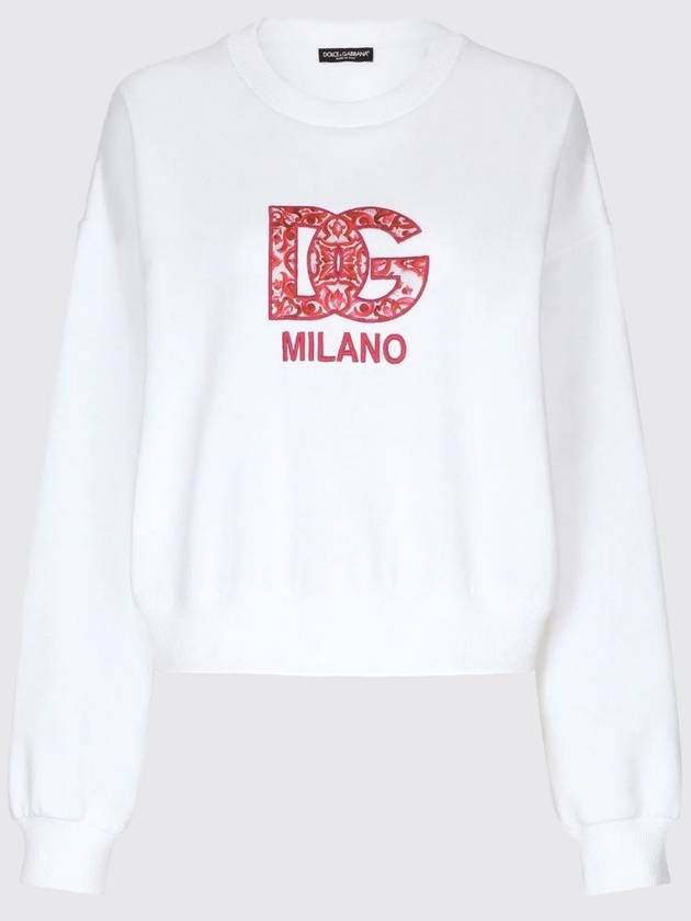 Dolce &amp; Gabbana DG majolica sweatshirt - DOLCE&GABBANA - BALAAN 1