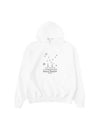 Men's Number Logo Cotton Hoodie White - MAISON MARGIELA - BALAAN 2