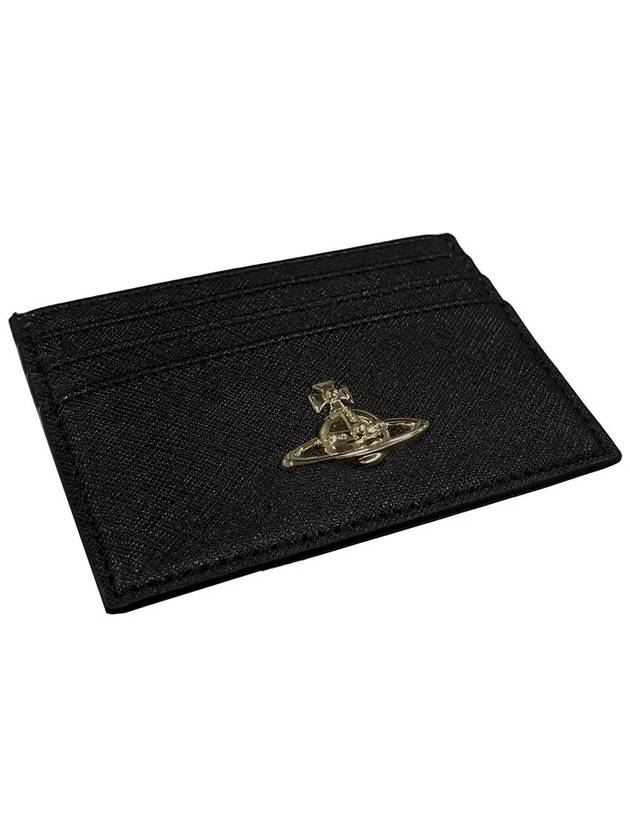 ORB Logo Cald Wallet Black - VIVIENNE WESTWOOD - BALAAN 3