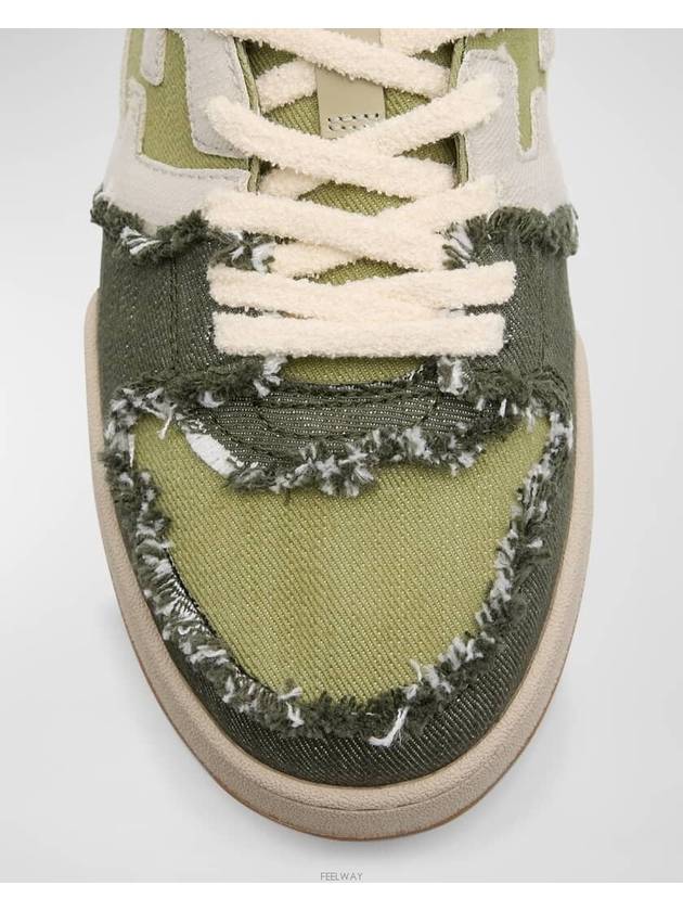 Match Low Top Sneakers Green - FENDI - BALAAN 7