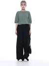 LSSWP BK Linen Slit String Wide Pants Black - CHANCE'S NOI - BALAAN 6