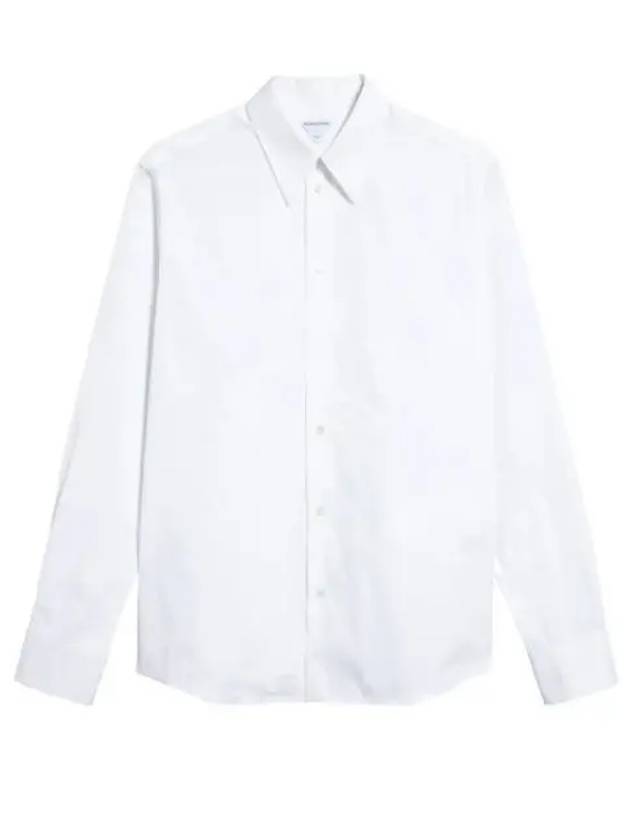 Classic Cotton Poplin Long Sleeve Shirt White - BOTTEGA VENETA - BALAAN 2