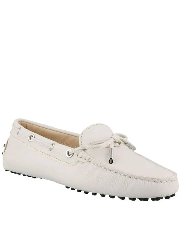 Women's Gommino Driving Shoes White - TOD'S - BALAAN 3