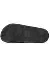 Gancini Printing Band Rubber Slippers Black - SALVATORE FERRAGAMO - BALAAN 6