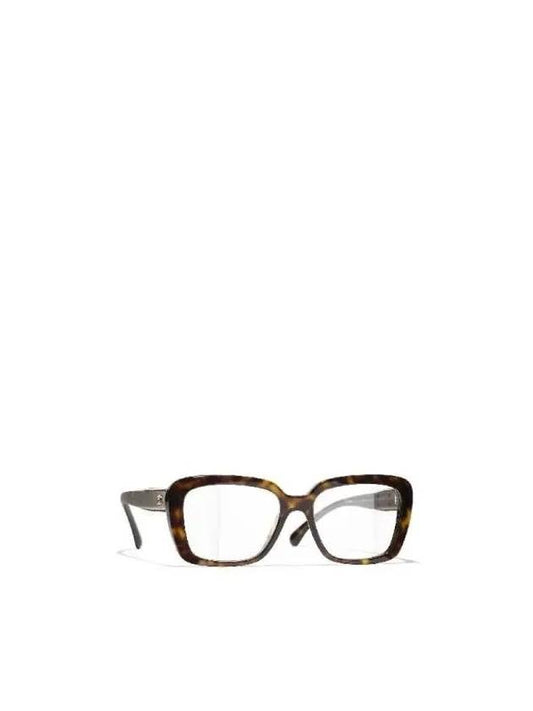 EYEWEAR CH3461 Logo Temple Havana Glasses C714 - CHANEL - BALAAN 2