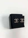 CC logo earrings cubic point strass gold silver AB9139 - CHANEL - BALAAN 4