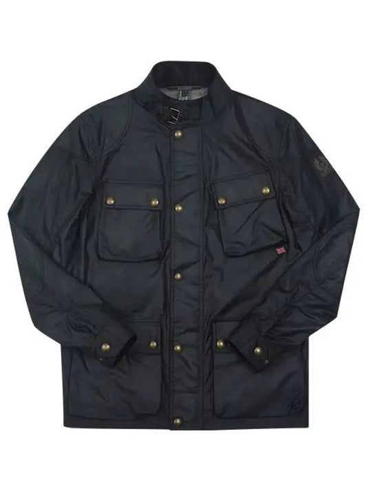 71050524 90000 FEILDMASTER Fieldmaster 6oz waxed cotton men’s cotton jacket black - BELSTAFF - BALAAN 2