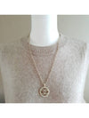 Circle CC Logo Pearl Ball Necklace Gold - CHANEL - BALAAN 4