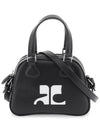 Mini Bowling Cross Bag Black - COURREGES - BALAAN 1