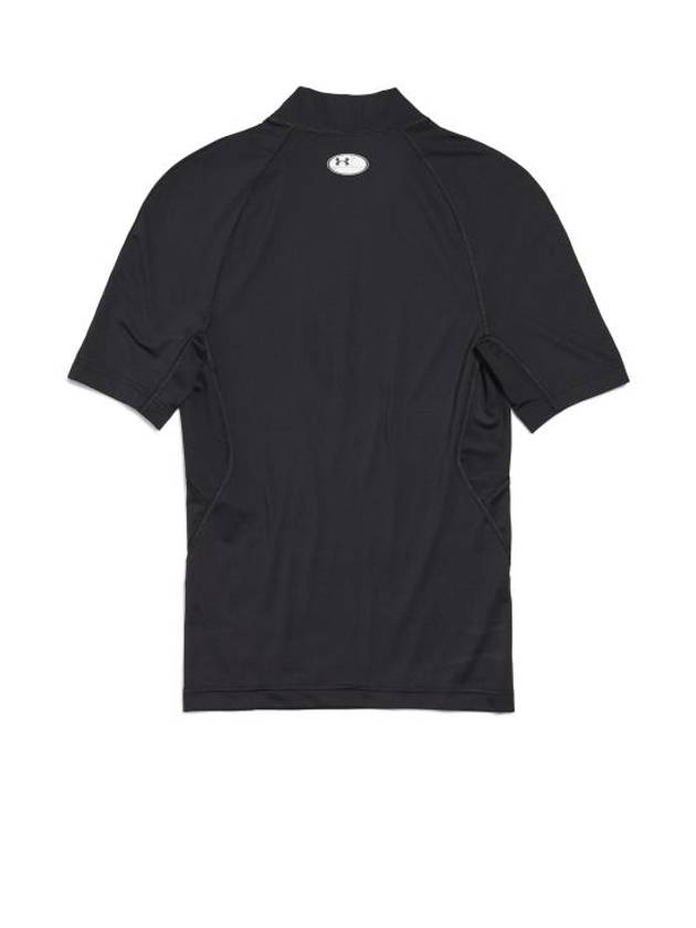 Logo Mock Neck Short Sleeve T-Shirt Black - BALENCIAGA - BALAAN 3