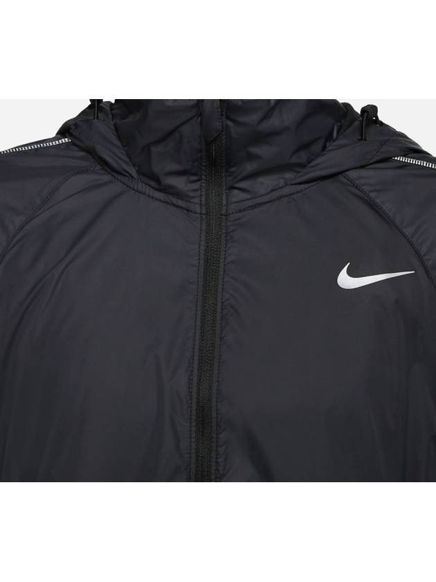 Shield Running Jacket Black - NIKE - BALAAN 5