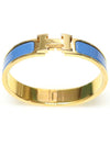 Blue Gold Click H Ash PM Women s Bracelet - HERMES - BALAAN 3