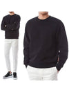 Logo Patch Brushed Sweatshirt Black - ACNE STUDIOS - BALAAN 2