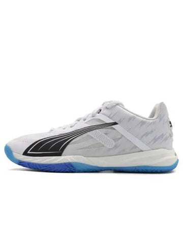 Accelerate Nitro SQD Indoor Low Top Sneakers White Bluemazing - PUMA - BALAAN 1